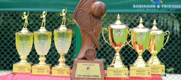 KẾT QUẢ GIẢI TENNIS THIỆN NGUYỆN “GÓP NHỮNG ƯỚC MƠ” - LẦN 6 TRANH CUP ROBINSON & FRIENDS