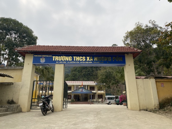 HIỆU TRƯỞNG TRƯỜNG THCS MƯỜNG PỒN GỬI THƯ CẢM ƠN ĐẾN QUỸ THIỆN NGUYỆN ROBINSON & FRIENDS