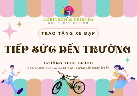 THÔNG BÁO CHUYẾN ĐI THIỆN NGUYỆN TẠI TRƯỜNG THCS EA HIU - NGÀY 05/09/2024